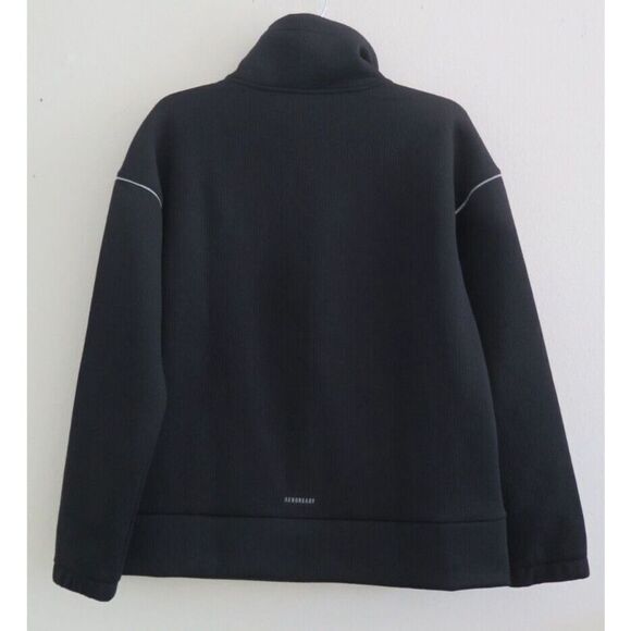 adidas GL2196 Women's Sz S Black/Light Pink Intuitive Warmth Sweatshirt - Picture 2 of 6